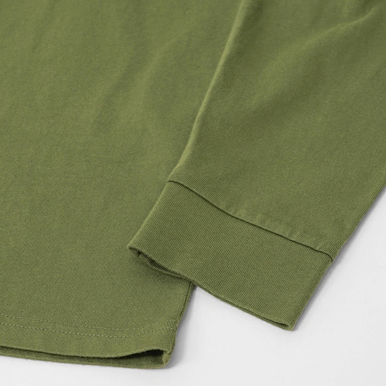 KENZO メンズ 長袖Tシャツ KENZO FUTURA RELAX LS T S FF65TL3514SG KHAKI カーキ 50