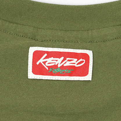 KENZO メンズ 長袖Tシャツ KENZO FUTURA RELAX LS T S FF65TL3514SG KHAKI カーキ 50