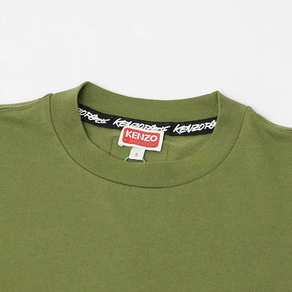 KENZO メンズ 長袖Tシャツ KENZO FUTURA RELAX LS T S FF65TL3514SG KHAKI カーキ 50