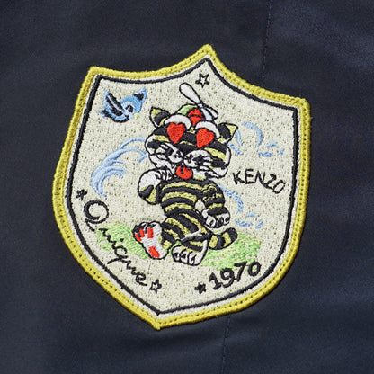 【2026SS SUMMER SALE】 KENZO メンズ ブルゾン KENZO BADGES LIGHT BOMBER FG55BL1269NL NAVY BLUE ネイビーブルー 76