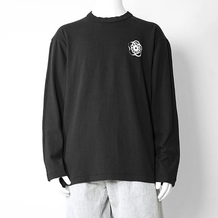 KENZO メンズ 長袖Tシャツ BOKE FLOWER 2.0 LONG SLEEVE T SHIRT FG55TL3024SK BLACK ブラック 99J