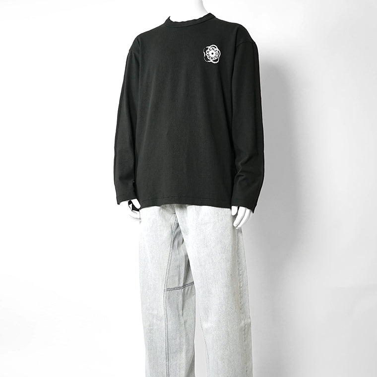 KENZO メンズ 長袖Tシャツ BOKE FLOWER 2.0 LONG SLEEVE T SHIRT FG55TL3024SK BLACK ブラック 99J