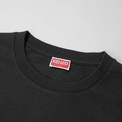 KENZO メンズ Tシャツ KENZO WILD TIGER EMBROIDERED OVERSIZED T SHIRT FG55TS4044SY BLACK ブラック 99J