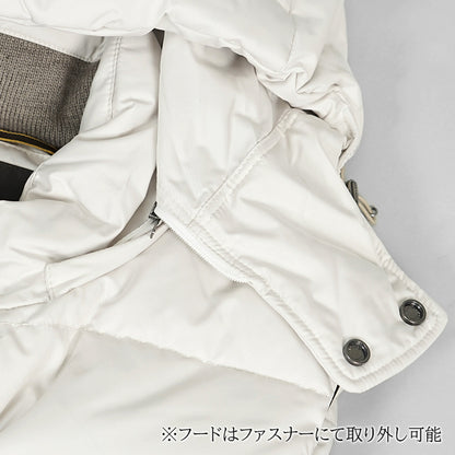 MooRER メンズ ダウンベスト FIRE WK アイボリー AVORIO