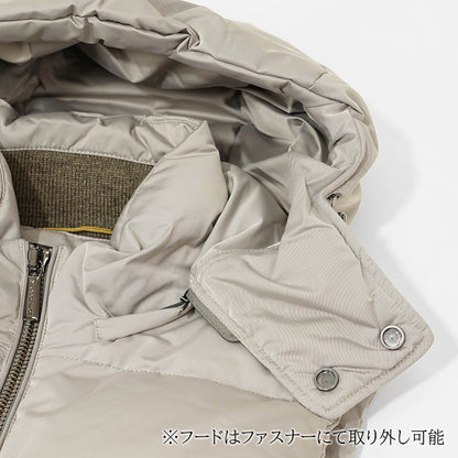 MooRER メンズ ダウンベスト FIRE WK グレージュ MARMO