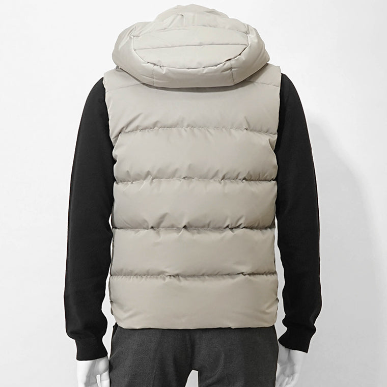 MooRER メンズ ダウンベスト FIRE WK グレージュ MARMO