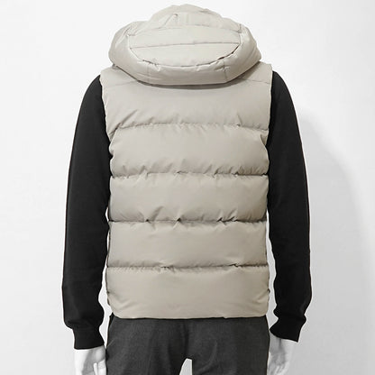 MooRER メンズ ダウンベスト FIRE WK グレージュ MARMO