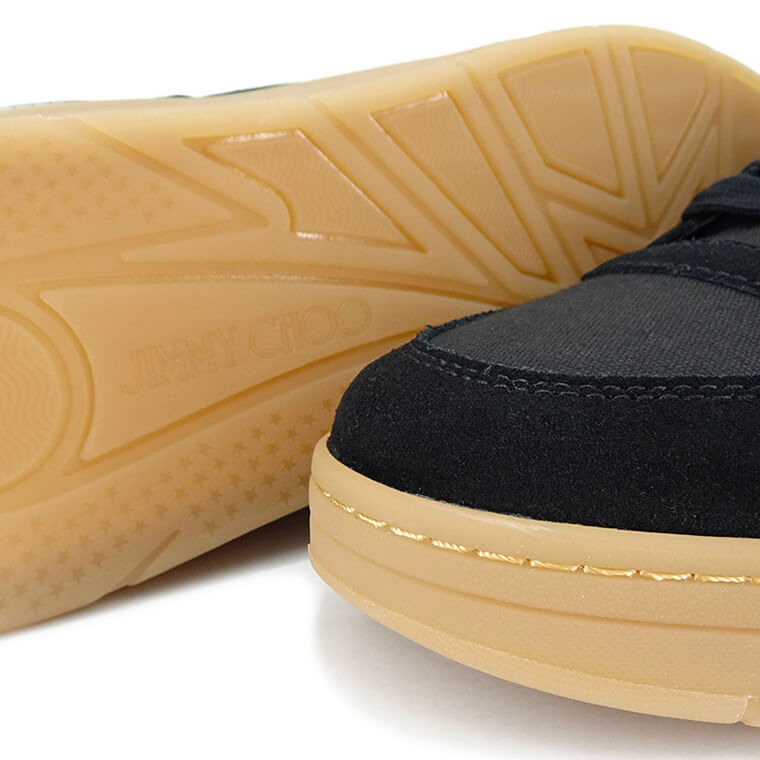 JIMMY CHOO メンズ スニーカー FLORENT M NVT ブラック X BLACK HONEY