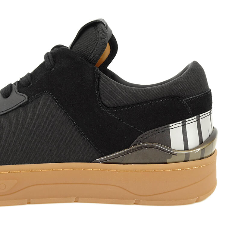 JIMMY CHOO メンズ スニーカー FLORENT M NVT ブラック X BLACK HONEY