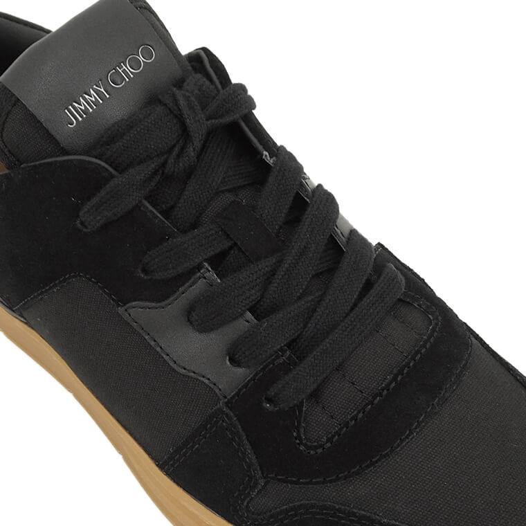 JIMMY CHOO メンズ スニーカー FLORENT M NVT ブラック X BLACK HONEY