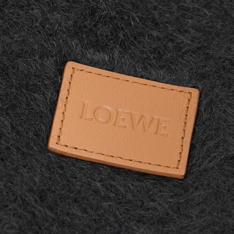 LOEWE レディース メンズ マフラー FSA6SS1X05 BLACK ブラック 1100