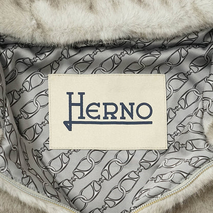 HERNO レディース ファージャケット GI000318D 12739 ライトグレー 9410 シャンティイ 1985