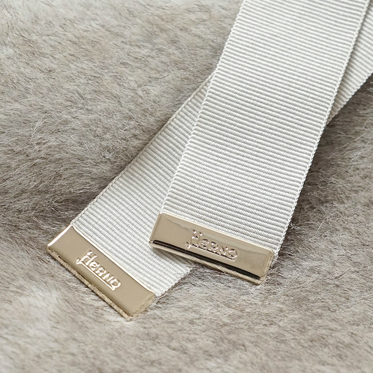 HERNO レディース ファージャケット GI000318D 12739 ライトグレー 9410 シャンティイ 1985