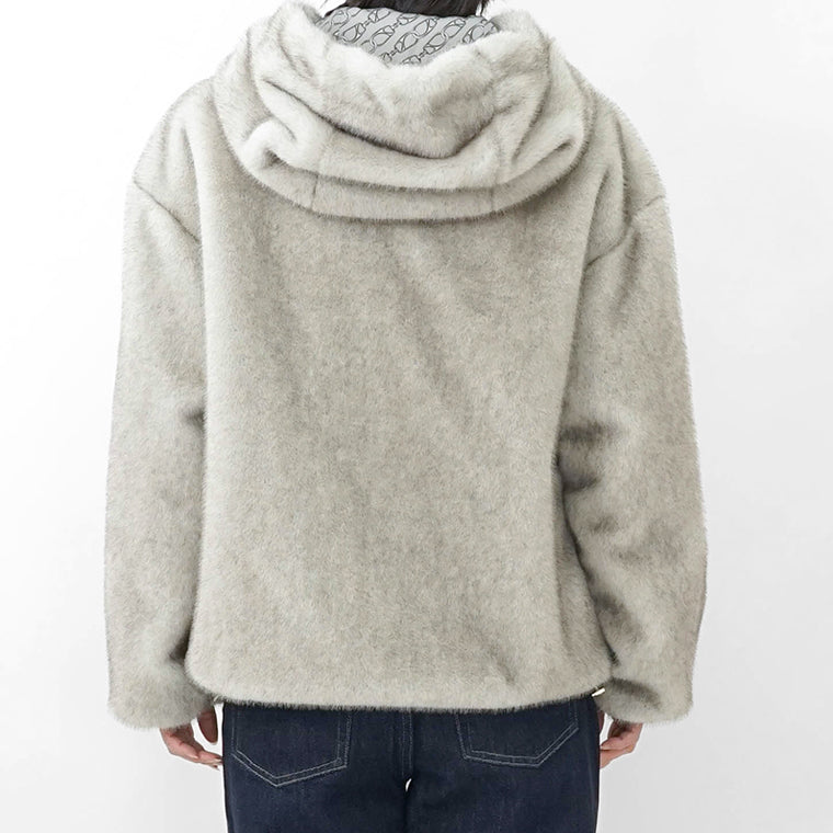 HERNO レディース ファージャケット GI000318D 12739 ライトグレー 9410 シャンティイ 1985