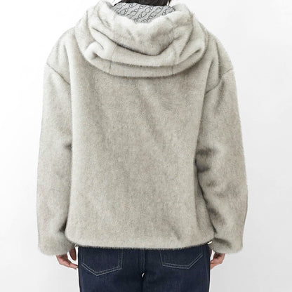 HERNO レディース ファージャケット GI000318D 12739 ライトグレー 9410 シャンティイ 1985