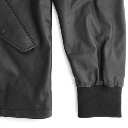 ARMANI EXCHANGE メンズ ラムレザーブルゾン H49R70 E9P70 ブラック 999