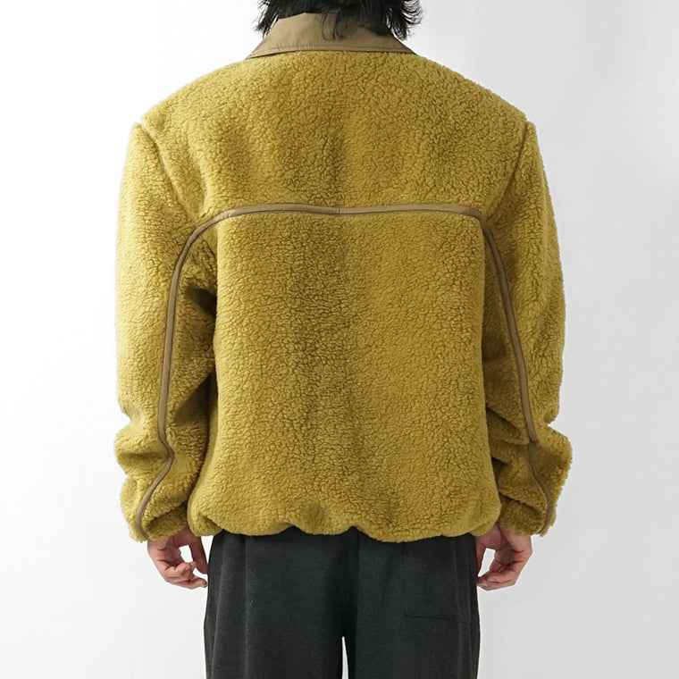 AMI メンズ ブルゾン HJK856 PL0040 VERT LICHEN リケン 374