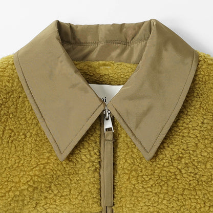 AMI メンズ ブルゾン HJK856 PL0040 VERT LICHEN リケン 374