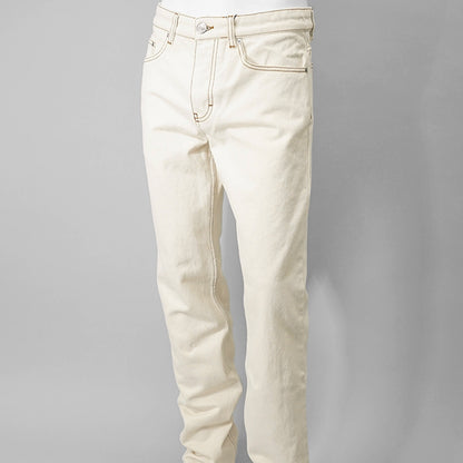 【SUMMER FINAL SALE】 AMI メンズ ジーンズ HTR001 DE0039 BLANC CREME アイボリー 136