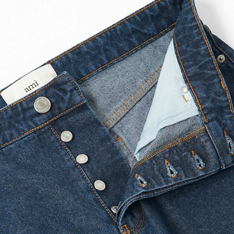 AMI メンズ ジーンズ HTR450 DE0104 INDIGO インディゴ 402