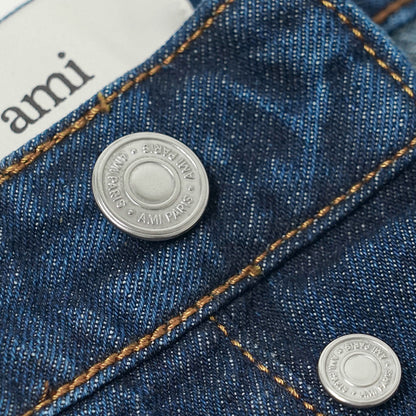 AMI メンズ ジーンズ HTR450 DE0104 INDIGO インディゴ 402