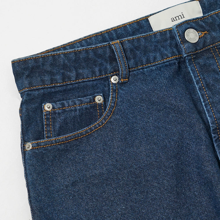 AMI メンズ ジーンズ HTR450 DE0104 INDIGO インディゴ 402