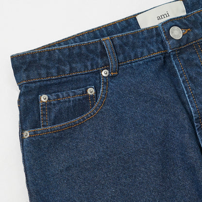 AMI メンズ ジーンズ HTR450 DE0104 INDIGO インディゴ 402