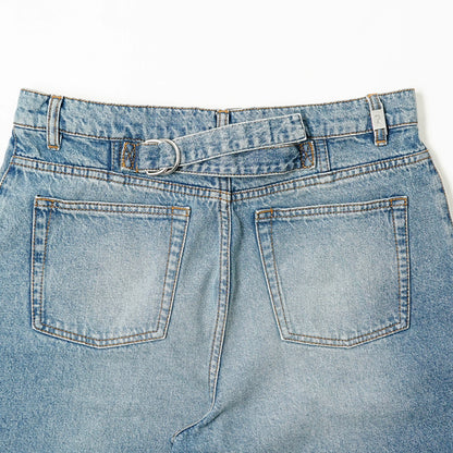 AMI メンズ ジーンズ HTR821 DE0046 BLEU USED ウォッシュブルー 480