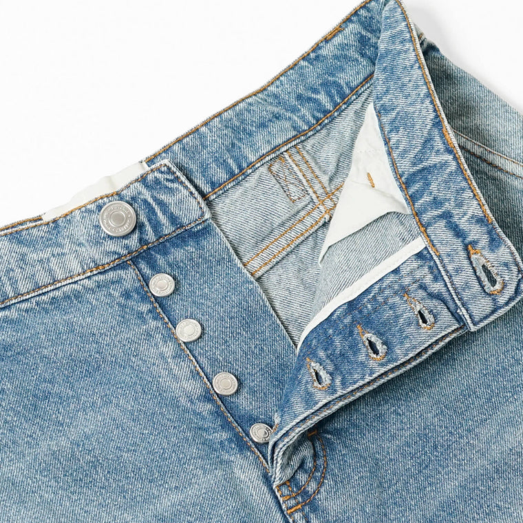 AMI メンズ ジーンズ HTR821 DE0046 BLEU USED ウォッシュブルー 480
