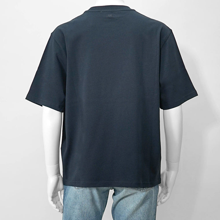 アミ AMI メンズ Tシャツ ネイビー – WORLDCLUB1989