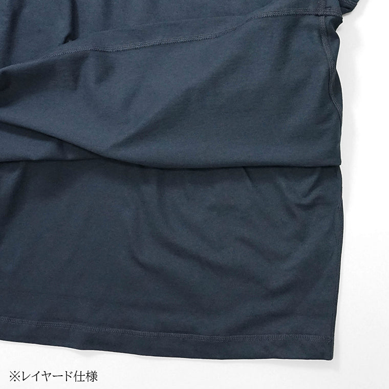 【SUMMER FINAL SALE】 AMI メンズ 長袖Tシャツ HTS248 JE0119 BLEU MARINE ネイビー 4011