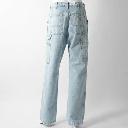 Carhartt WIP メンズ ジーンズ SINGLE KNEE PANT I032024 BLUE HEAVY STONE WASH ウォッシュライトブルー 01A3