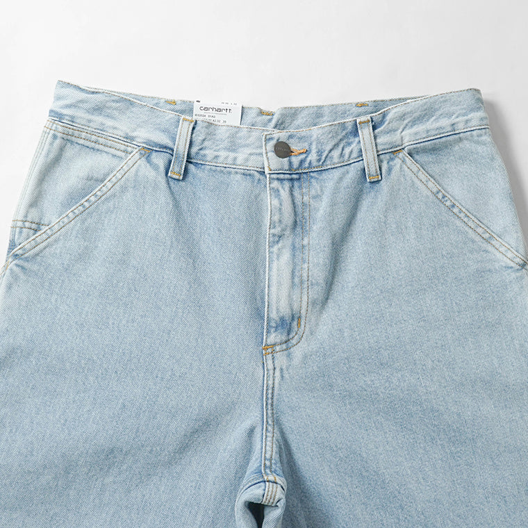 Carhartt WIP メンズ ジーンズ SINGLE KNEE PANT I032024 BLUE HEAVY STONE WASH ウォッシュライトブルー 01A3