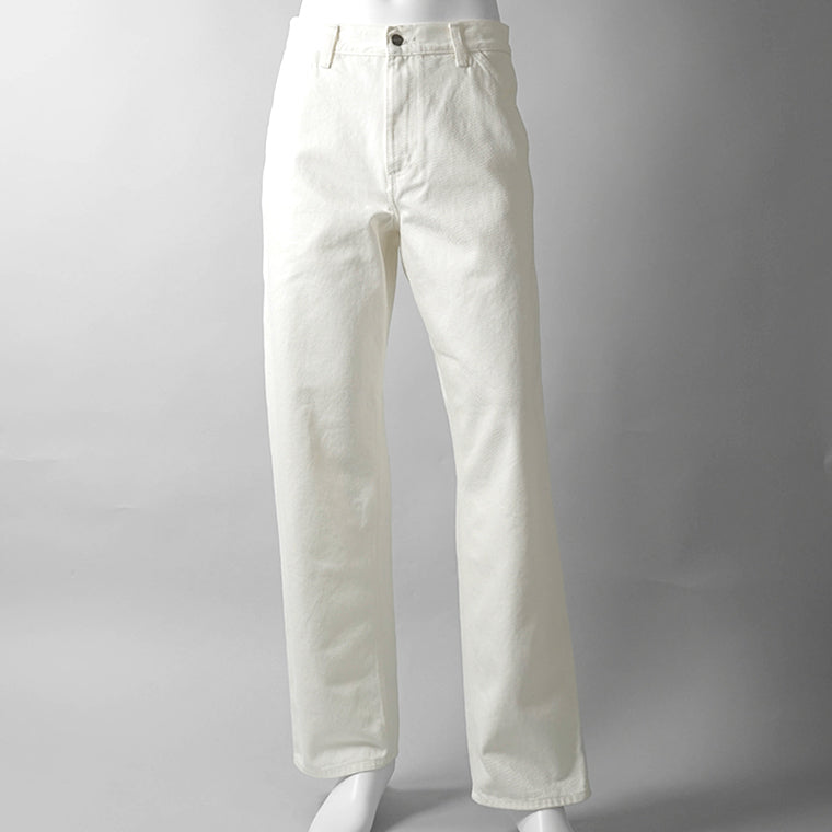Carhartt WIP メンズ ジーンズ SINGLE KNEE PANT I032024 WHITE オフホワイト 0202