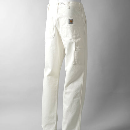 Carhartt WIP メンズ ジーンズ SINGLE KNEE PANT I032024 WHITE オフホワイト 0202