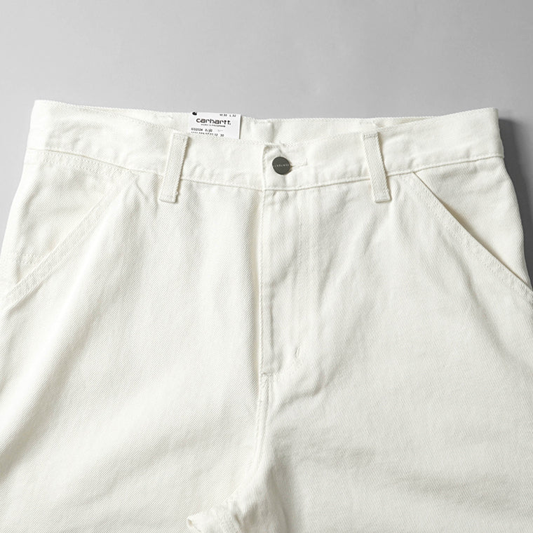 Carhartt WIP メンズ ジーンズ SINGLE KNEE PANT I032024 WHITE オフホワイト 0202