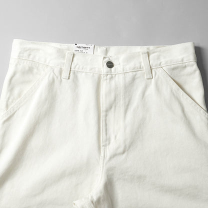 Carhartt WIP メンズ ジーンズ SINGLE KNEE PANT I032024 WHITE オフホワイト 0202