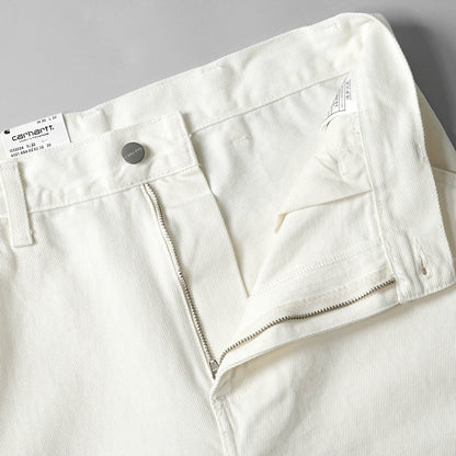 Carhartt WIP メンズ ジーンズ SINGLE KNEE PANT I032024 WHITE オフホワイト 0202