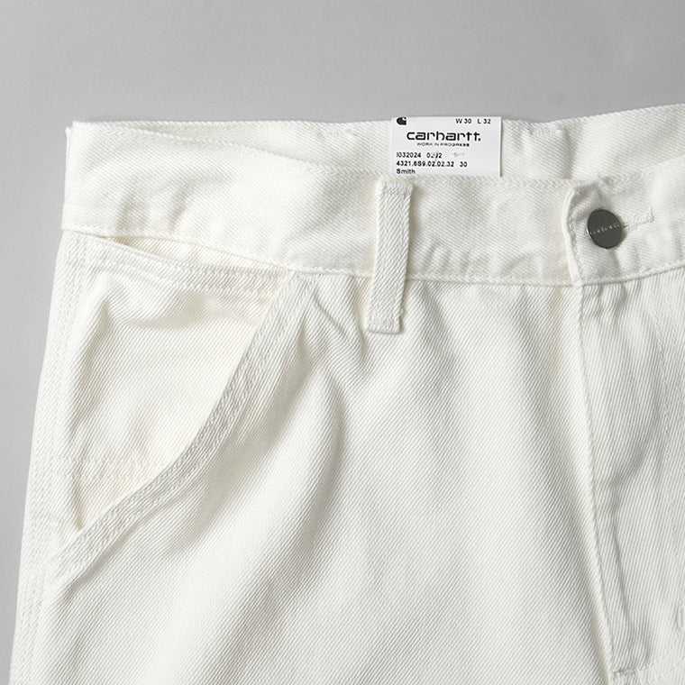 Carhartt WIP メンズ ジーンズ SINGLE KNEE PANT I032024 WHITE オフホワイト 0202