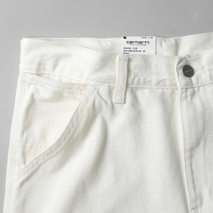 Carhartt WIP メンズ ジーンズ SINGLE KNEE PANT I032024 WHITE オフホワイト 0202