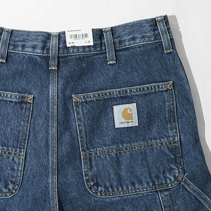 Carhartt WIP メンズ ジーンズ DOUBLE KNEE PANT I032699 BLUE ウォッシュブルー 0106