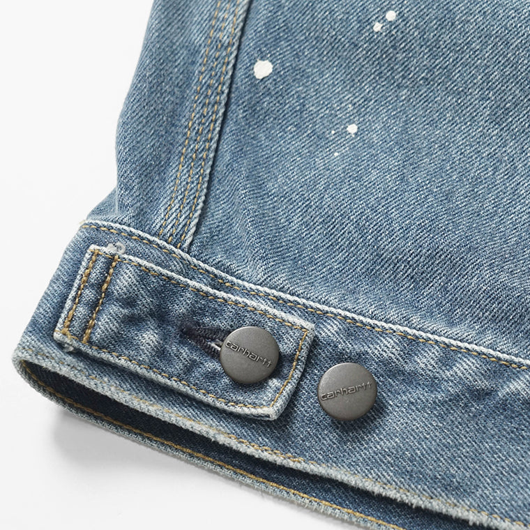 Carhartt WIP メンズ デニムジャケット HELSTON JACKET I033352 BLUE ウォッシュブルー 01EJ