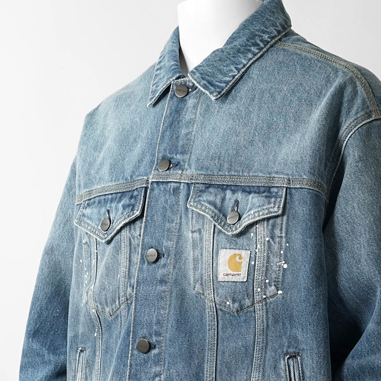 Carhartt WIP メンズ デニムジャケット HELSTON JACKET I033352 BLUE ウォッシュブルー 01EJ