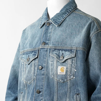 Carhartt WIP メンズ デニムジャケット HELSTON JACKET I033352 BLUE ウォッシュブルー 01EJ