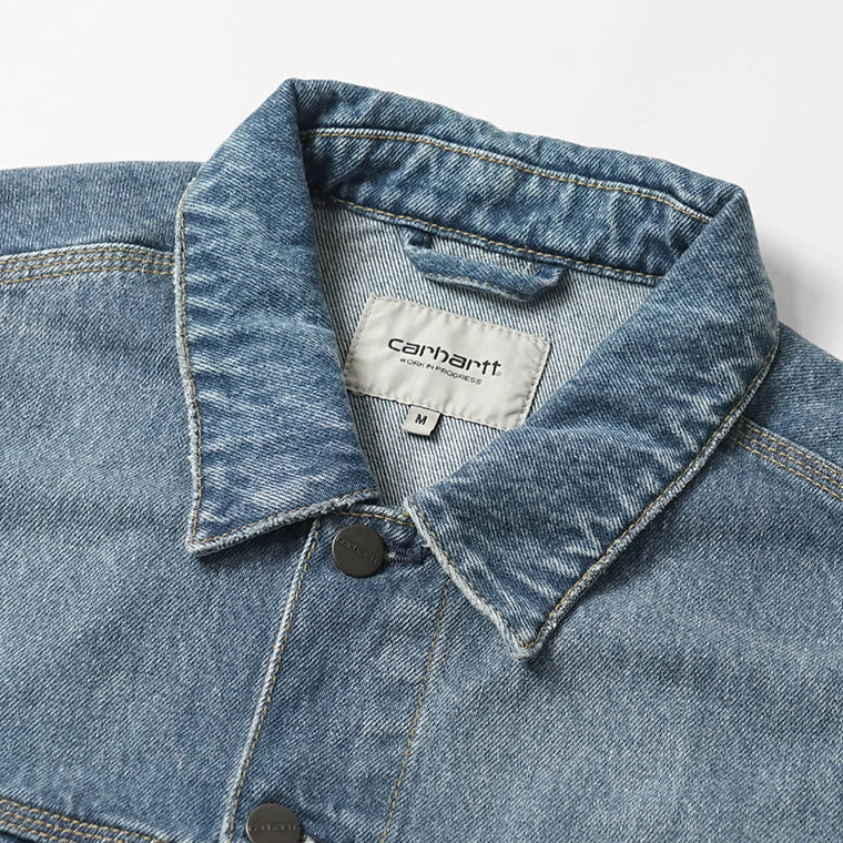 Carhartt WIP メンズ デニムジャケット HELSTON JACKET I033352 BLUE ウォッシュブルー 01EJ