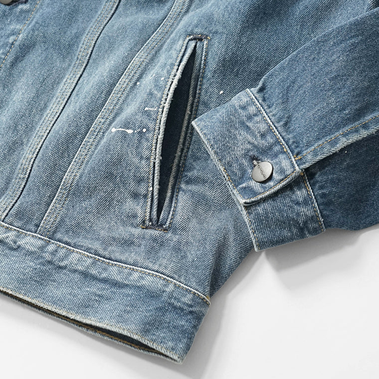 Carhartt WIP メンズ デニムジャケット HELSTON JACKET I033352 BLUE ウォッシュブルー 01EJ