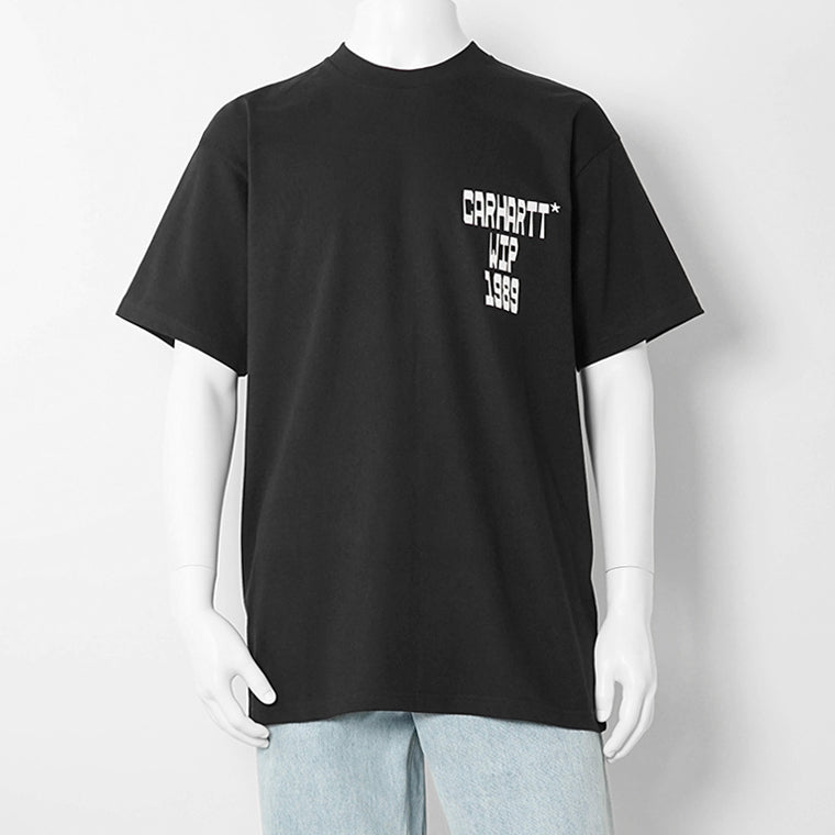 【2026SS SUMMER SALE】Carhartt WIP メンズ Tシャツ S S BLOCKS T SHIRT I036231 BLACK ブラック 89XX