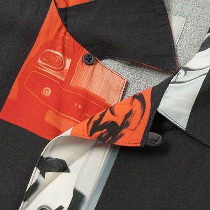 【2026SS SUMMER SALE】Carhartt WIP メンズ シャツ I036290 SEAN HAMILTON PRINT BLACK ブラック 3QQXX