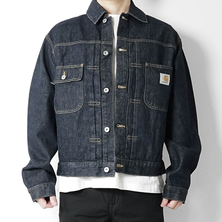 Carhartt WIP メンズ デニムジャケット BELMAR JACKET I036586 BLUE RINSED インディゴ 0102