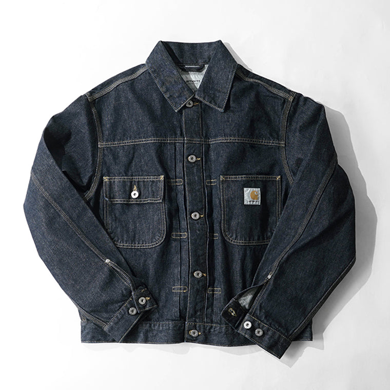 Carhartt WIP メンズ デニムジャケット BELMAR JACKET I036586 BLUE RINSED インディゴ 0102